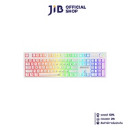 KEYBOARD (คีย์บอร์ด) SIGNO KB-752W MEZZON (WHITE) (BLUE OPTICAL SWITCH - RGB - EN/TH)
