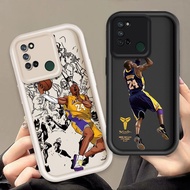 Casing For Realme 7i C17 Cartoon Silicone Trend Soft Phone Case TPU Number 24 Basketball NBA Angel E
