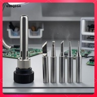 [gsdqdsh] 936 Soldering Station Tip Set Knurled Soldering Iron Tip Sleeve Ribbed