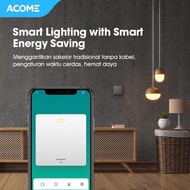 Acome AI-S02-D1 Smart Wall Switch Zigbee Smart Home App - EU 1 GANG