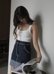 TRIKUL Ordinary - Theo Mini Skirt กระโปรงยีนส์สั้น