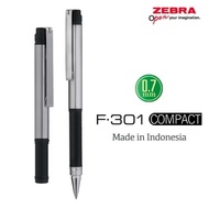 Zebra F-301 Compact Ballpoint Pen 0.7 Mm Black / REfill