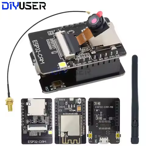 ESP32-CAM-MB WiFi Module Serial to WiFi ESP32 CAM Development Board 5V Bluetooth OV3660 / OV2640 Cam