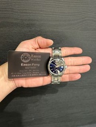 ✅香港行貨 罕有二手產品 雙LOGO 限量版 靚到爆燈放射藍錶面 鈦金屬 透明玻璃錶底 自動機械錶 GRAND SEIKO SBGA127