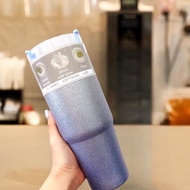 LY GIỮ NHIỆT THÁI LAN KIM TUYẾN MÀU OMBRE 900ML LY GIỮ NHIỆT CAO CẤP