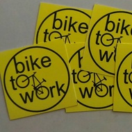 Sticker Bike 2 Work
