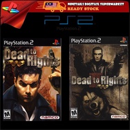 🎮 PS2 CD GAMES / Dead to Rights / Dead to Rights 2 DVD GAMES
