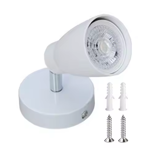 GU10 Ceiling Spot Light Fixture Living Room Bedroom Hallway Bulb Fitting GU10 Flush Mounted 1 Heads 