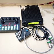 PTT BOX SOUNDCARD V8S TO MIXER AUDIO UNTUK RIG ICOM 2100 2200 2300H