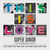 SUPER JUNIOR / 第七張正規專輯特別版「THIS IS LOVE」(C版/台壓版 CD+DVD) 利特版(T)