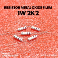 (PER 5 PIECES) RESISTOR 1W 1WATT 2K2 2.2K KILO CF 5% ROHS