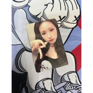 IDLE Japanese Special Card SHUHUA MINNIE Photocard solo2 kakao Bonus Card