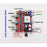 Modul 2.1 TEA2025b Mini Power Amplifier V.2 / KIT AMPLIFIER SUBWOOFER