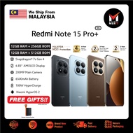 Xiaomi Redmi Note 15 Pro+ 5G Smartphone | Snapdragon 7s Gen 4 | 6.83" AMOLED Display