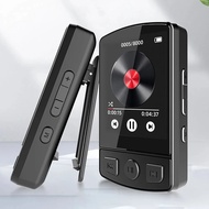 1.8หน้าจอขนาดนิ้วเครื่องเล่น MP3แนวสปอร์ตเครื่องเล่นมินิวอล์คแมนเครื่องเล่น MP3สำหรับวิ่งรองรับ FM บันทึกนาฬิกา E-Book ลำโพงในตัว
