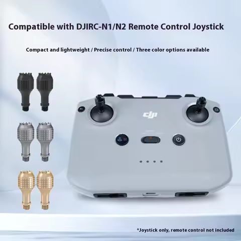 3 Pairs N1/N2/N3 Aluminum Remote Contro For DJI Mavic 4 pro/Flip/Air 3/Neo/Mini 4Pro Thumb Rocker Re