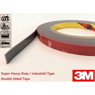 3M Original Super Heavy Duty Industrial Double sided Tape For Industrial , Car Plate , Wall Usage.