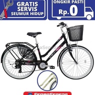 Sepeda Keranjang - Sepeda Polygon Lovina 26