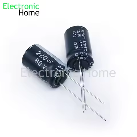 NEW 80V470UF 80V220UF 80V2200UF aluminum electrolytic capacitor 470UF 80V 220UF 2200UF 16X25MM 13X20