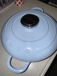 Smeg 26cm 鑄鐵鍋 煲