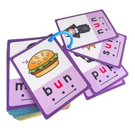 WRC Kids CVC Words Learning Cards Kids Flash Cards Educational Tool for Learning