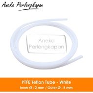 PTFE Teflon Tube 100cm ID 2mm OD 4mm for 1.75mm Filament