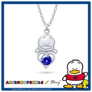 【客製化禮物】PEKKLE誕生石系列-貝克鴨誕生石純銀項鍊