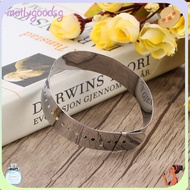 MOILYGOODSG Jewelry Making Bracelet Sizing Tools, Adjustable Metal Slide 15-23cm Adjustable Bangle G