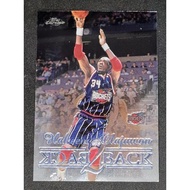 Topps Chrome Back2Back Hakeem Olajuwon nba card