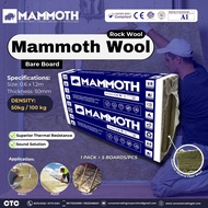 Mammoth Rockwool Insulation Board Type | 50kg-100kg density Thermal Insulation