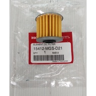 15412-MGS-D21 Genuine Oil Filter For Honda X-ADV750 NC750X XD NC700 NC700J GROM2022 MONKEY 2022 And 