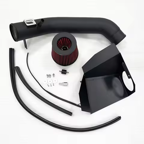 High Flow Cold Air Intake Kit Pipe + Filter + Heat ShieldFor BMW 12-15 F-Series F30 335i F32 435i M2