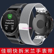 Garmin FENIX3 5 6 s x Plus Quick Release Watch Strap Fei Durable S60 935 Stainless Steel Bracelet 0406