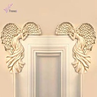 [freneci] Angel Statue Adorable Ornament Cherub Prayer Collectible Shelf Figurine