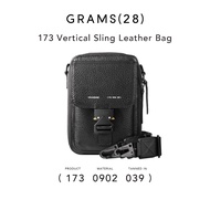 Grams(28) 173 Vertical Sling Leather Bag