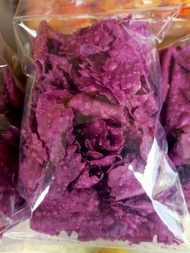 Ubi ungu krispi/keripik ubi ungu/kripik ubi ungu manis/kripik ubi ungu klioan/camilan/cemilan/Others