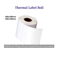 Thermal Printer Label Sticker Paper Roll for A6 waybill Thermal Label Printer Self Adhesive Sticker Waterproof Oilproof