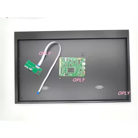 Metal case back cover with TYPE-C mini HDMI-compatible USB Controller board for B156XTN07.0 B156XTN0