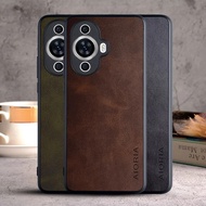 Case for Huawei Nova 12S 12 SE 12i coque Luxury Vintage leather Skin cover funda for huawei nova 2s case capa