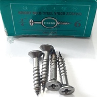 CHW WOOD SCREW 3/4 INCH X 6 (+) / WOOD SCREW SCREW SCREW (A163)