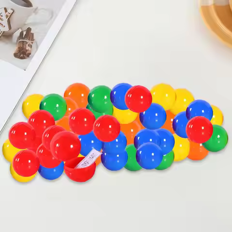 50x Bingo Ball Raffle Balls Calling Balls Lottery Balls for Parties Large Group