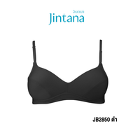 Jintana เสื้อชั้นใน (ไม่เสริมโครง) รุ่น Basic Bra รหัส JB2850 สีดำ