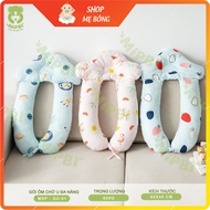 Gối Ôm Chữ U Đa Năng Cho Bé Mipbi gối chặn cho bé sơ sinh Mipbi