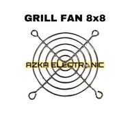 Grill Fan 8CM Grill Kipas 8x8