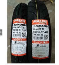 LC135 Y125Z Y15ZR Y16 W125 DASH RS150 - DIAMOND MA-3D TUBELESS 70/90X17 80/90X17 BUNGA DIAMOND 2021