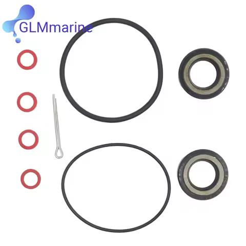 Lower Gearcase Unit Seal Kit for Yamaha Outboard 2/4 Strokes 9.9 13.5 15 20 HP Oil Seal 93101-17054 