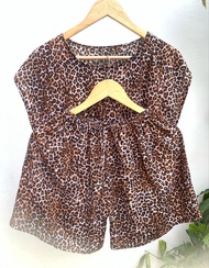 Setelan pendek wanita Motif Bunga Khas Bali Baju bali premium Kualitas butik Harga Konveksi  Murah B