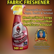 (SPRAY KEDIAMAN/PREMIS )DIRUQYAH KHALIFAH SARI SAFAR Dr.bomb fabric freshener