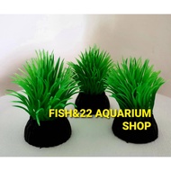 [Ready Stock] 2" Mini HARIYALI Artificial Plastic Plants Fish Tank Decoration