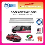 Perodua Bezza Chrome Door Belt Moulding for Bezza car bezza car accessories